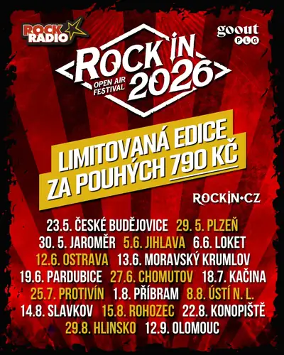 Rock in Pardubice 2026