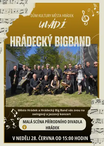 Posezení pod skalou s Hrádeckým Big Bandem