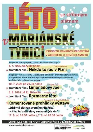 Komentovaná prohlídka výstavy "Stříbrná plátna severního Plzeňska. Hledání zašlé slávy venkovských kin" — Muzeum a galerie severního Plzeňska v Mariánské Týnici, Kralovice