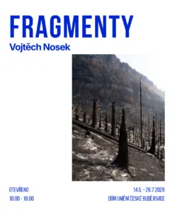 Vojtěch Nosek | Fragmenty — Dům umění / Galerie současného umění České Budějovice, České Budějovice