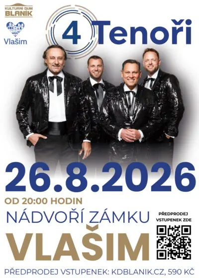 4 Tenöre — KD Blaník, Vlašim