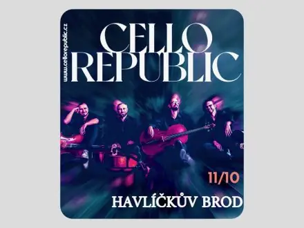 Cello Republic — Městské divadlo a kino Ostrov, Havlíčkův Brod