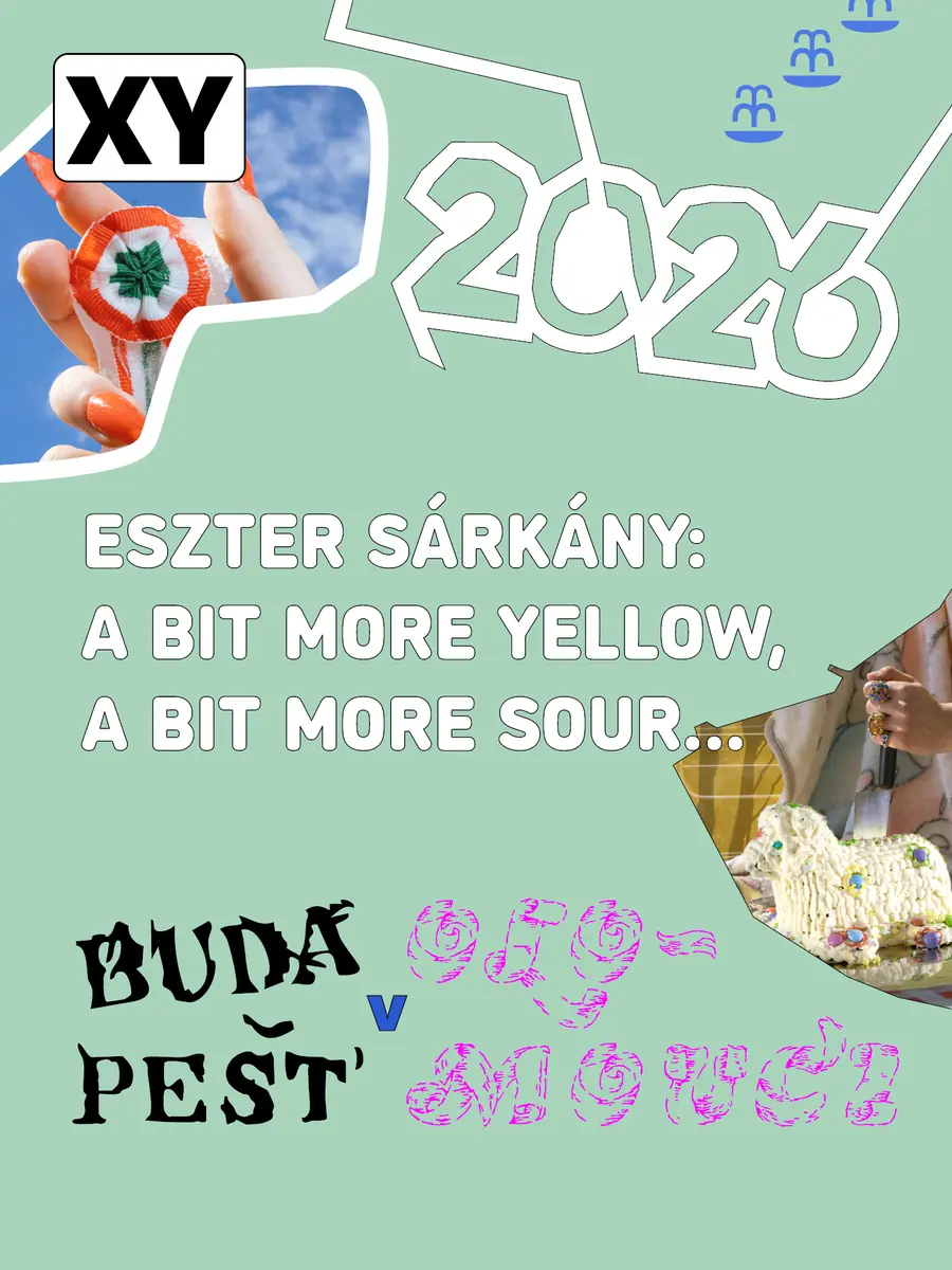 XY 2026: Eszter Sárkány – A bit more yellow, a bit more sour… — Galerie XY, Olomouc