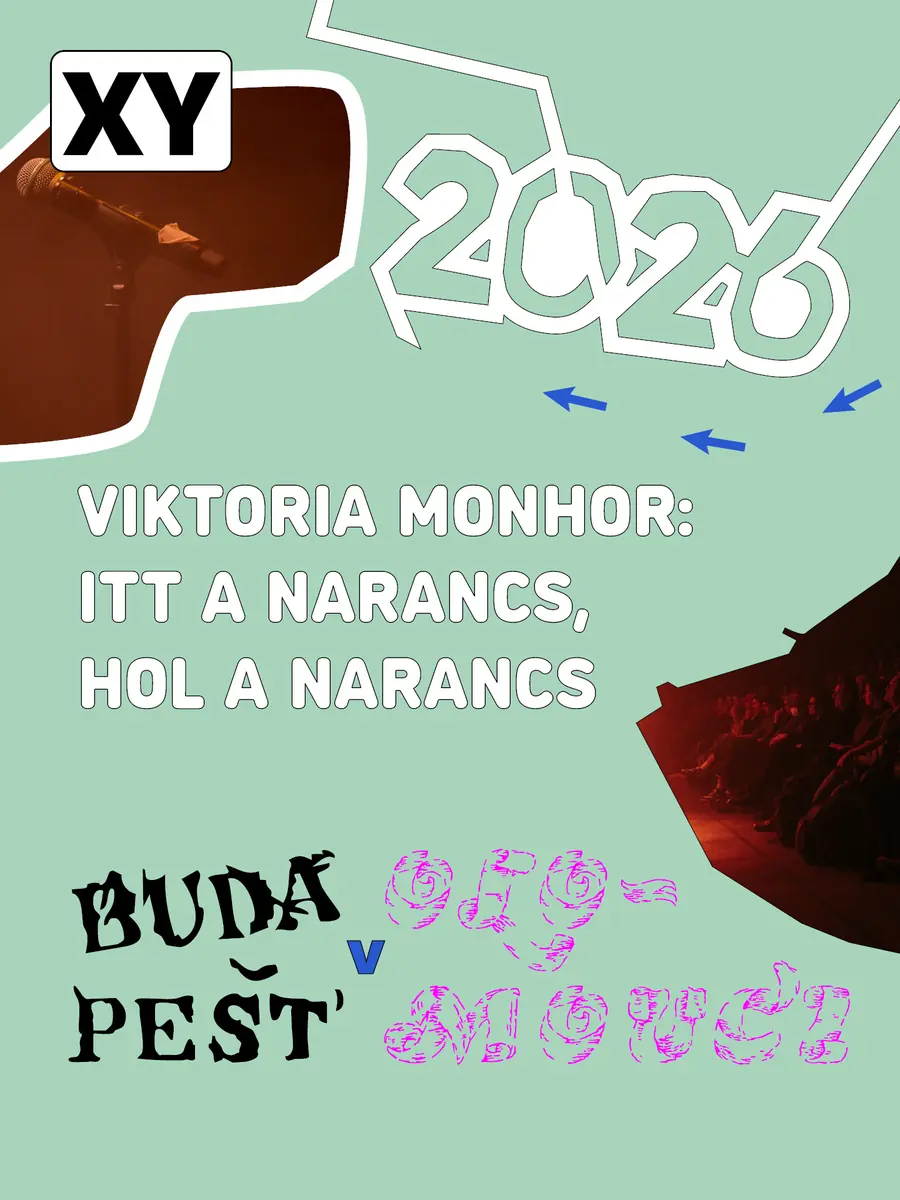 XY 2026: Viktória Monhor – itt a narancs, hol a narancs — Galerie XY, Basement Studio, Olomouc