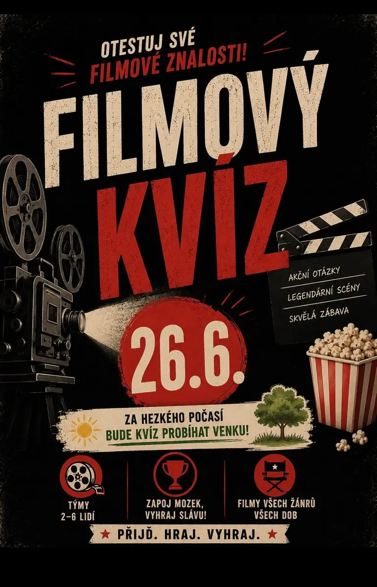 Filmový kvíz v Opatovce — Café OPATOVKA, Praha
