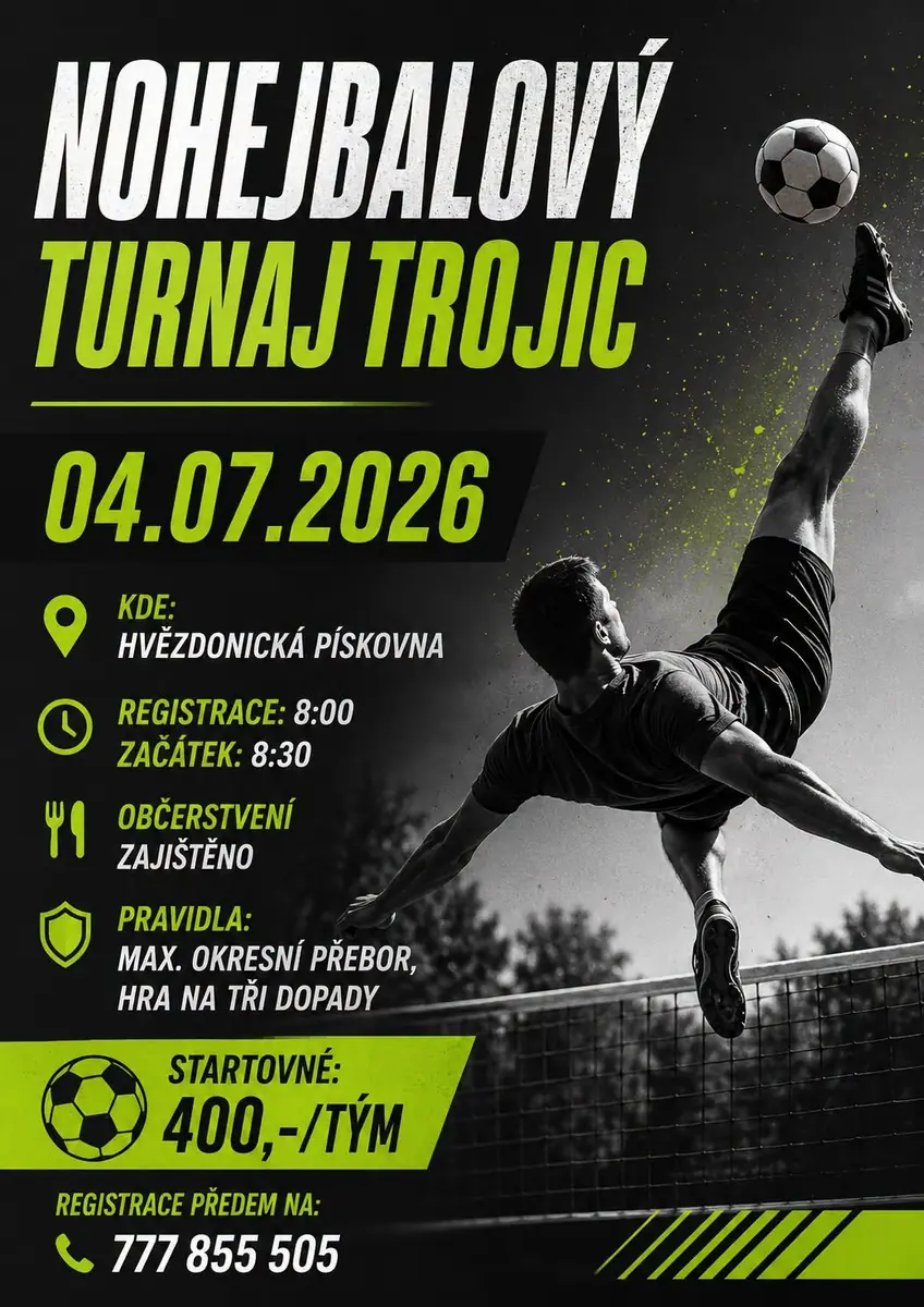 Hvězdonice Footvolley Tournament - Triples — Hvězdonice, Hvezdonice, Prague