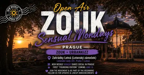 Летна Sensual Mondays (OpenAir Zouk & Kizz)