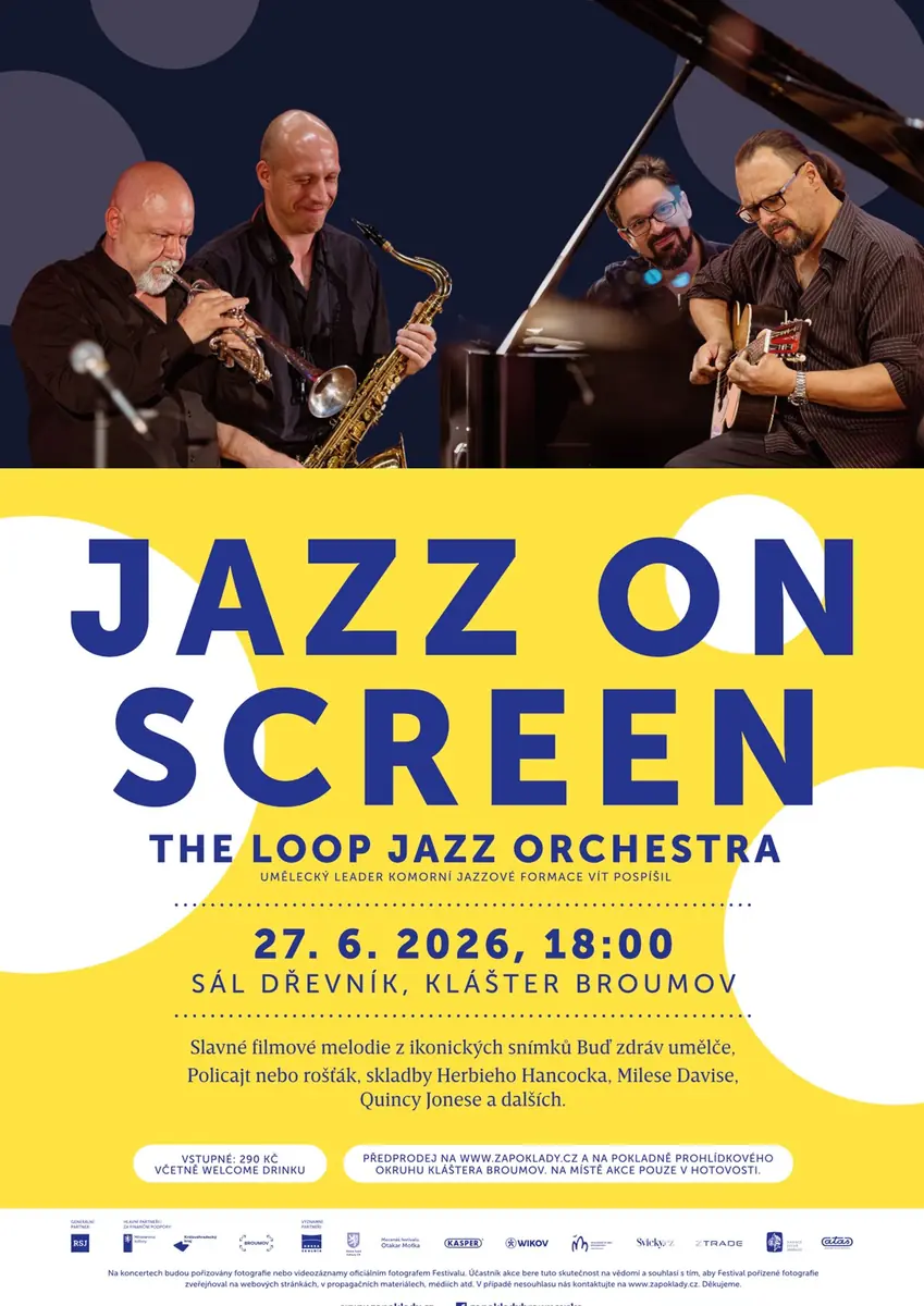 Jazz on Screen — Sál Kreslírna, Broumov