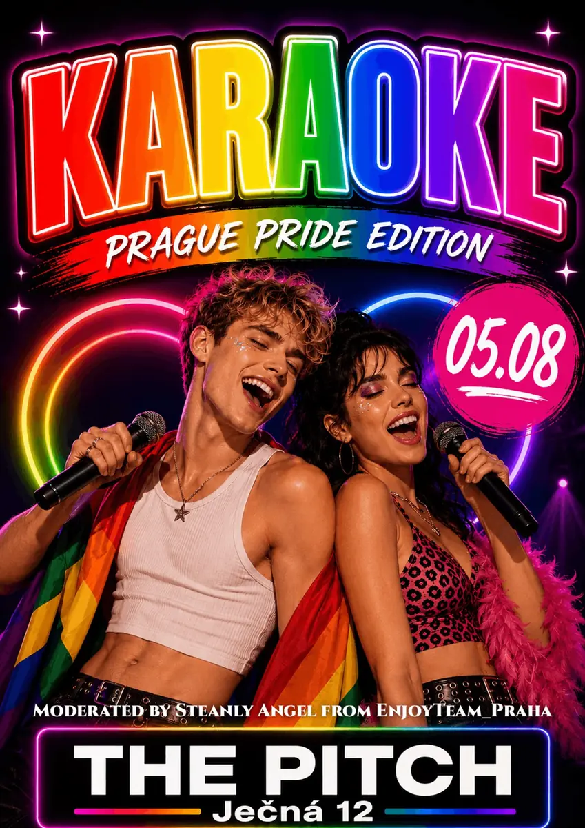 Караоке - Prague Pride Edition — The Pitch Club, Прага