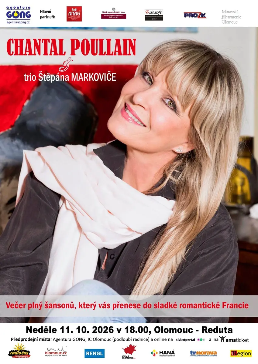 Chantal Poullain a trio Štěpána Markoviče — Reduta, Olomouc