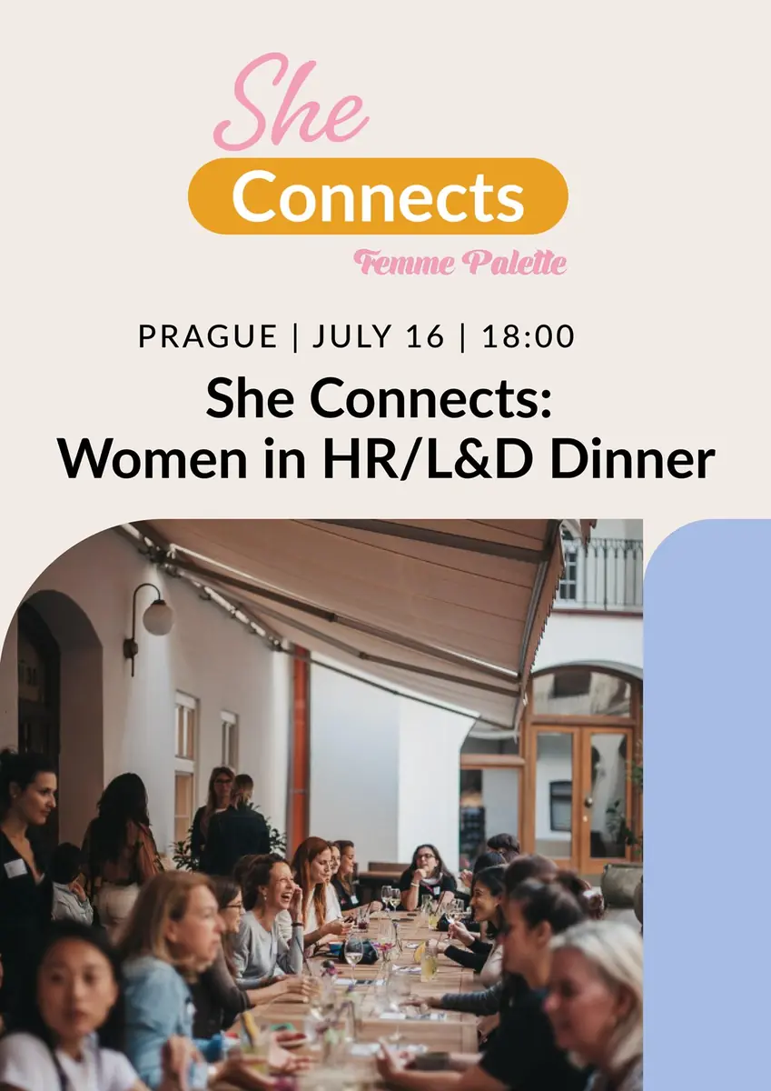 SheConnects: Women in HR and L&D Dinner by Femme Palette — Farina, Praha