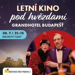 Summer Cinema Under the Stars - Grand Hotel Budapest — Rieger Gardens, Prague