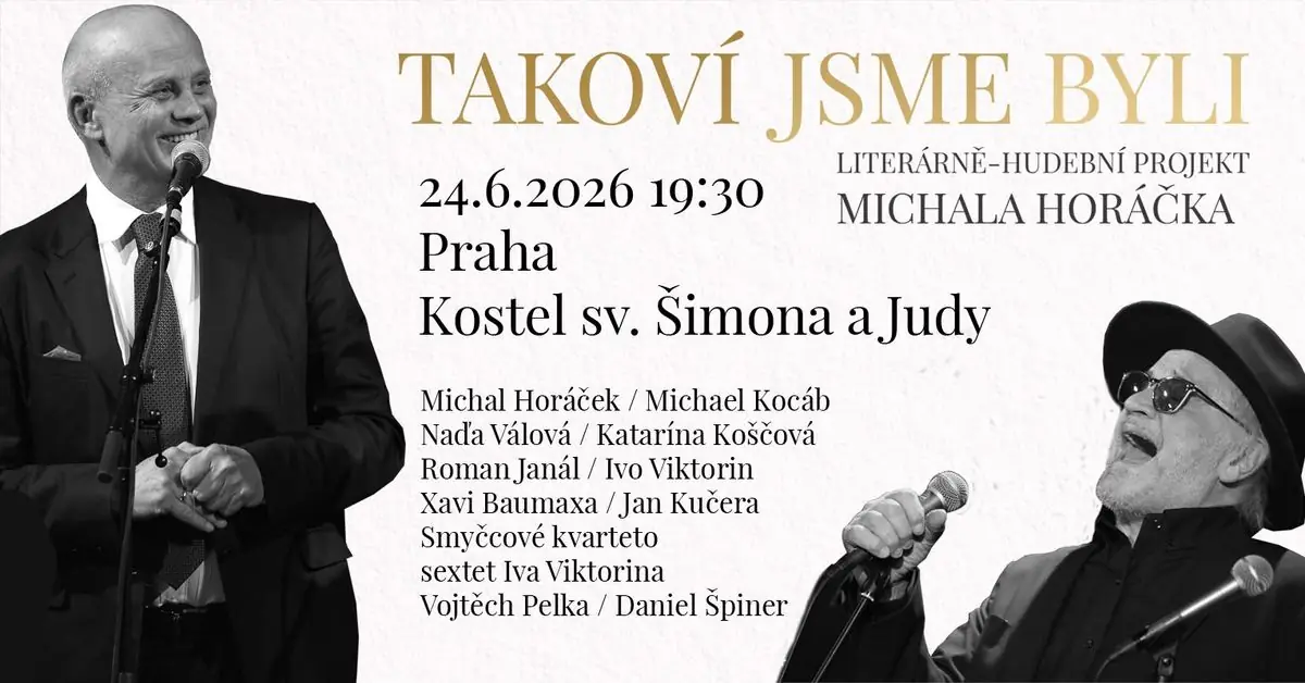 Михал Горачек - Такови мы были — Kostel sv. Šimona a Judy, Прага