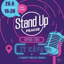 Otevřený mikrofon — Ty Kávo, Praha