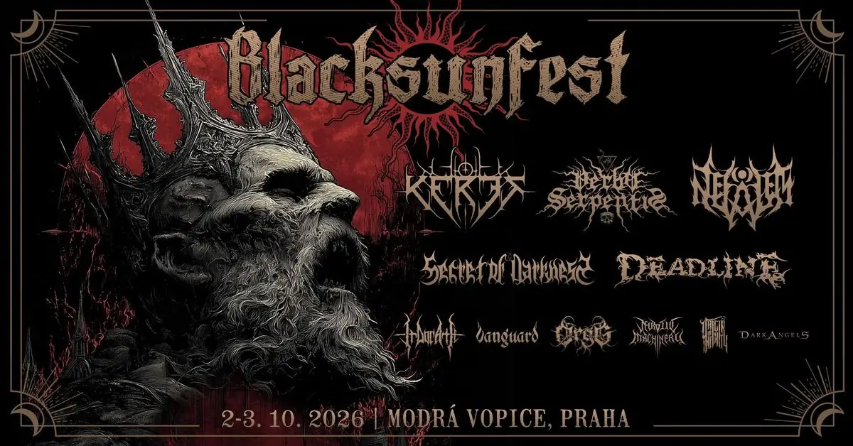 BLACKSUNFEST vol.8 — Modrá Vopice, Praha