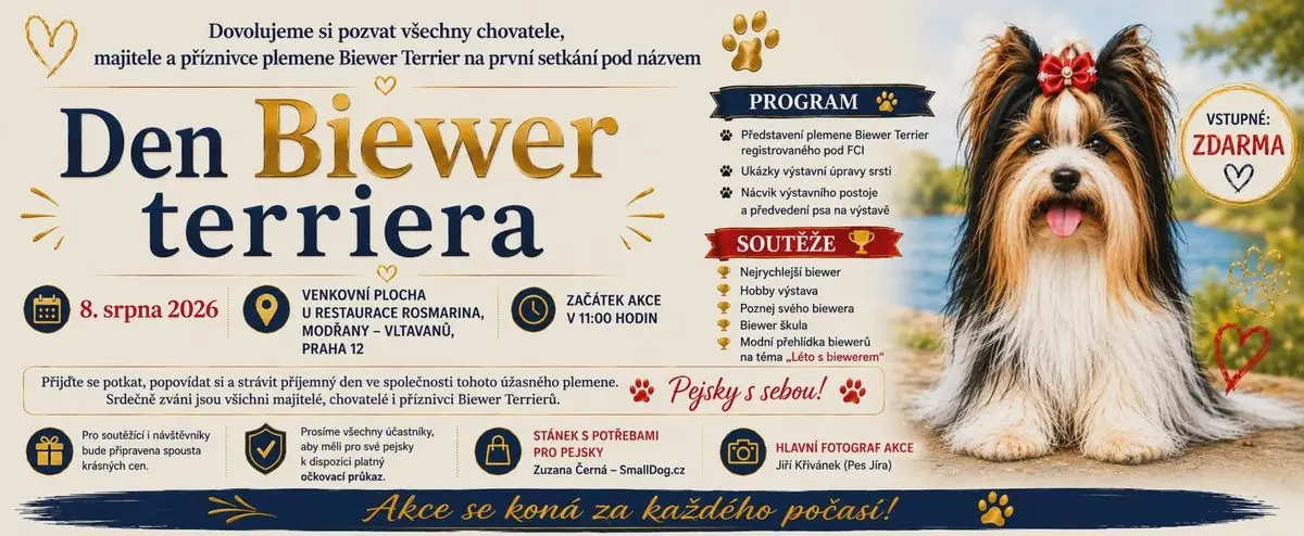 Den Biewer terriera — Prague, Praha