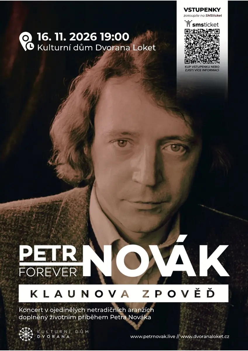 Petr Novák Forever - Klaunova zpověď — Kulturní dům Dvorana, Loket