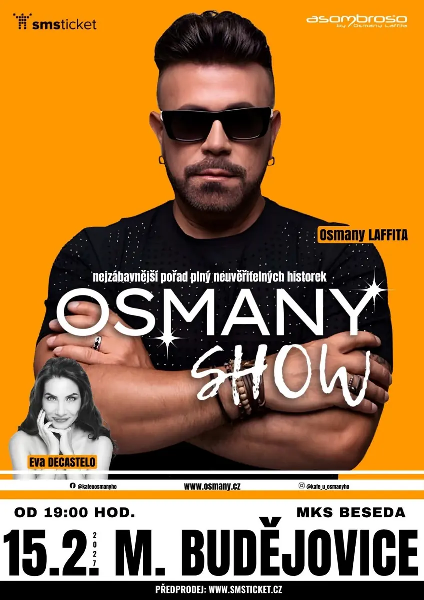 Osmany Show — МКС Беседа, великий зал, Моравські Будеєвиці