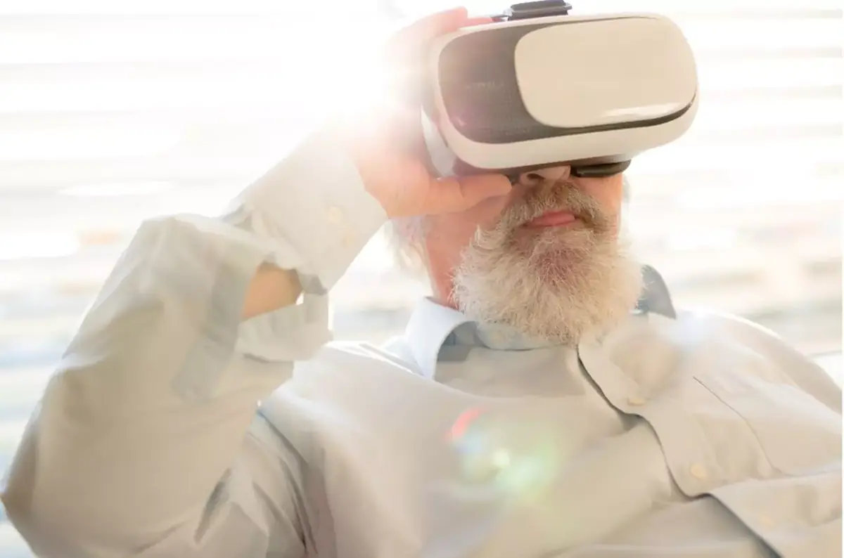 Virtuální realita pro seniory — Městská knihovna Ostrov, p. o., Ostrov