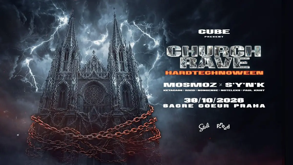CHURCH RAVE † HARDTECHNOWEEN — Sacre Coeur, Prag