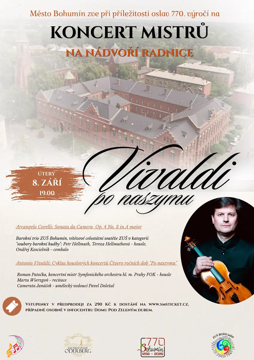 Концерт мастеров — Nádvoří radnice, Богумин