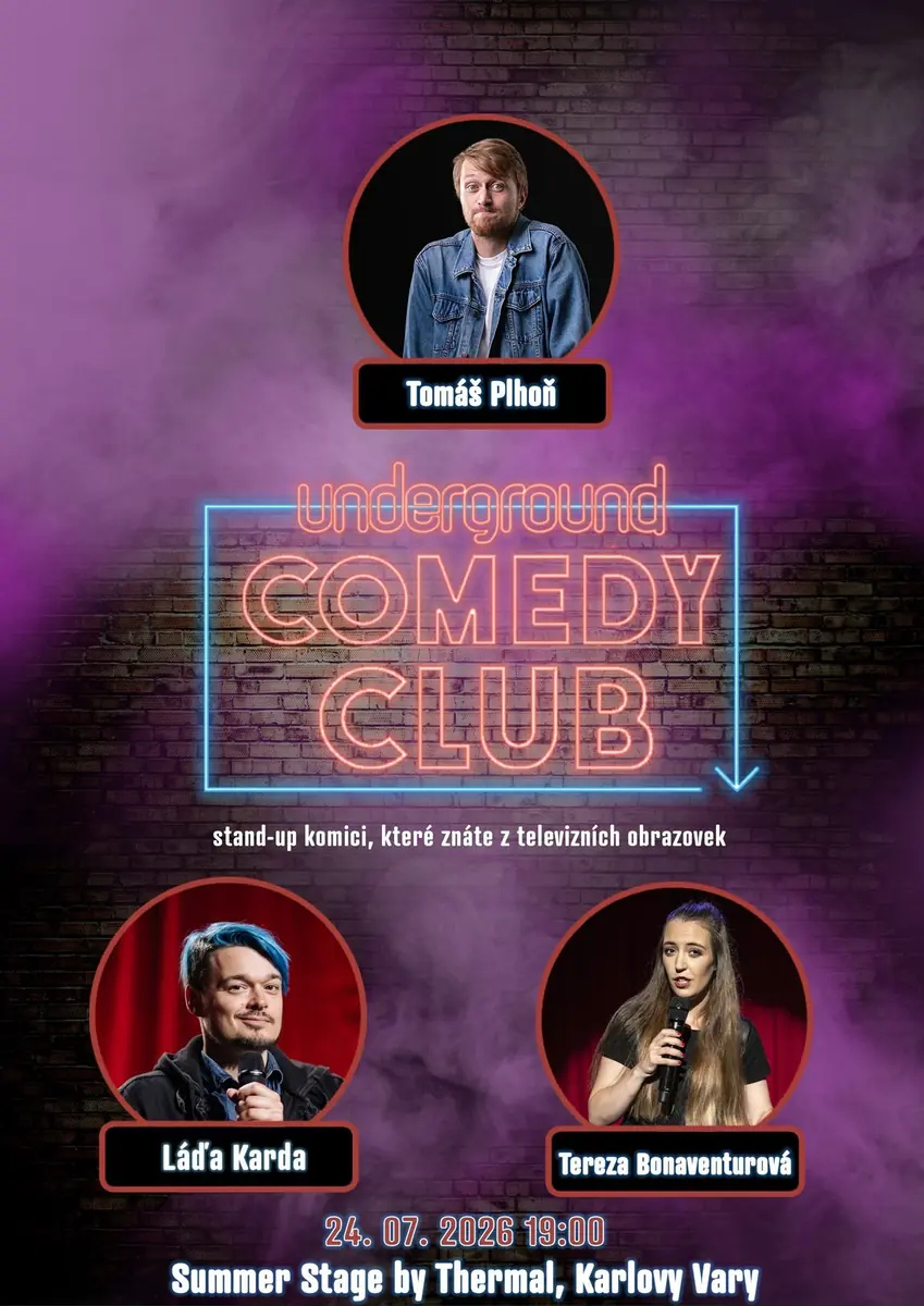 Summer Stage by Thermal - Underground COMEDY CLUB — Terasa restaurace Hotelu Thermal, Karlovy Vary