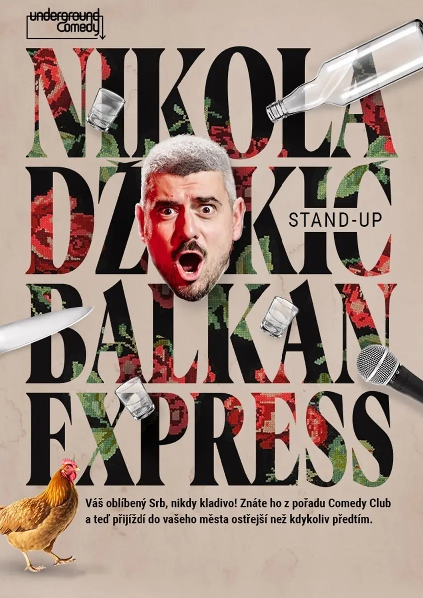 Nikola Džokič - Balkan Express - Stand-up - Kladno — Kladenské divadélko, Kladno