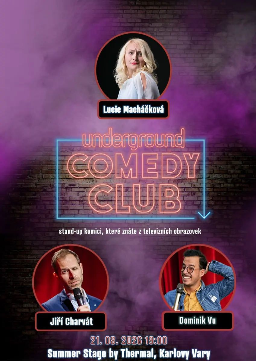 Summer Stage by Thermal & Underground COMEDY CLUB — Terasa restaurace Hotelu Thermal, Karlovy Vary