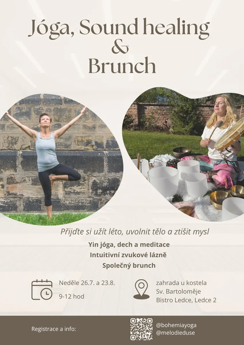 Jóga, Sound healing  &  Brunch — Kostel Sv. Bartoloměje, Nespeky