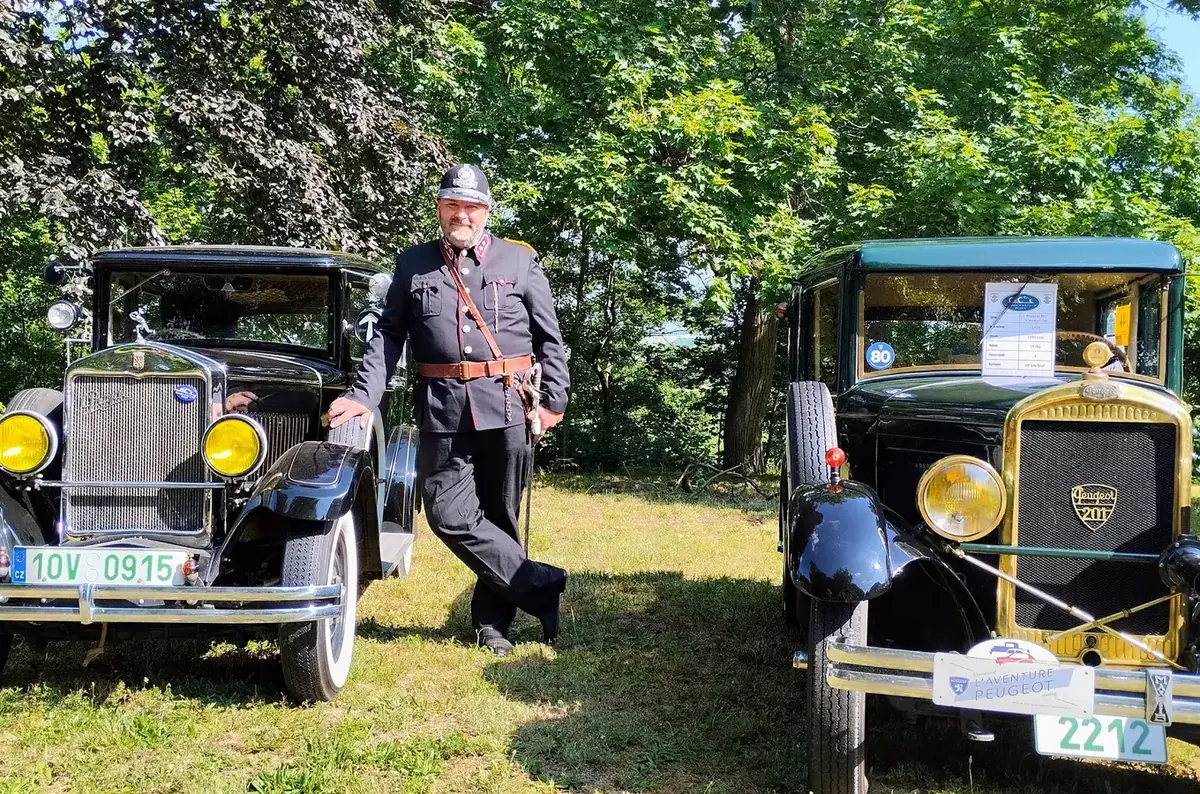 Jízda Jiřího Kristiána Lobkowicze 2026 — Classic Car Club Plzeň, Plzeň 5-Křimice