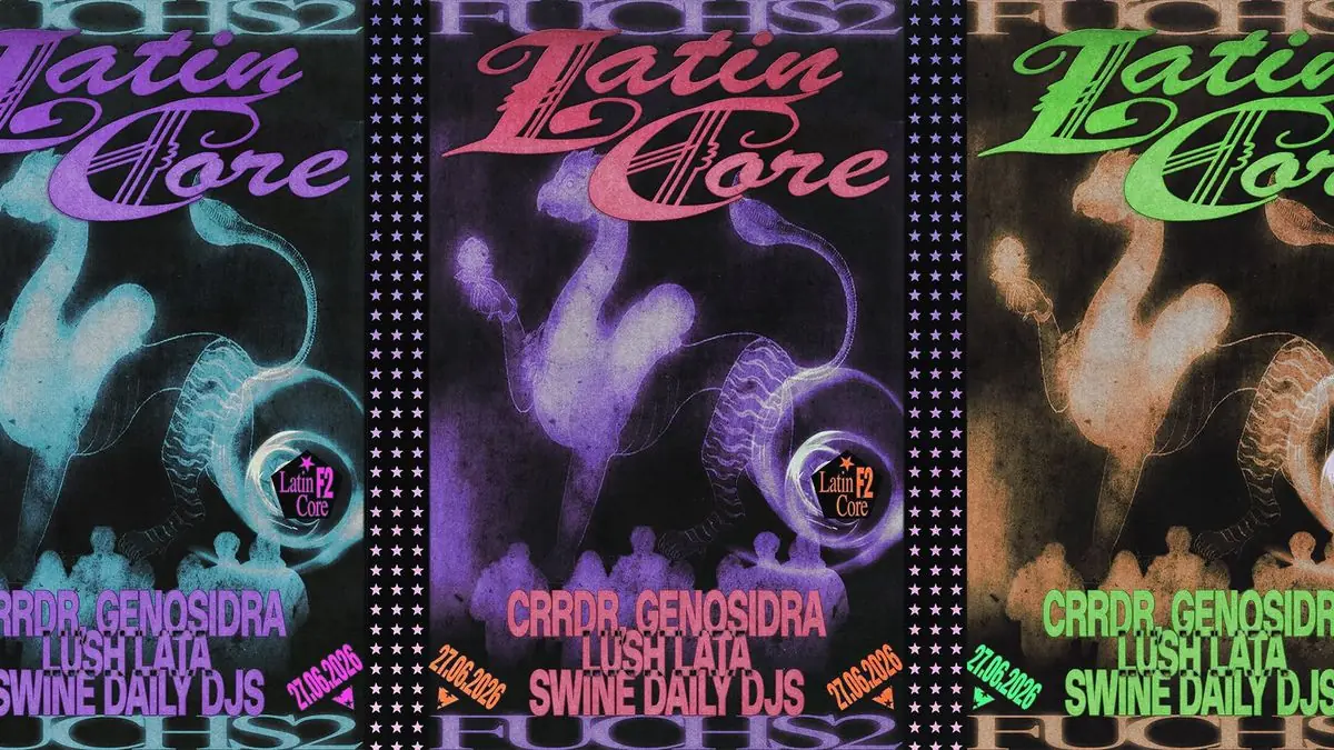 LATIN CORE: CRRDR ☆ Genosidra ☆ Lush Lata ☆ Swine Daily DJs — Fuchs2, Praha