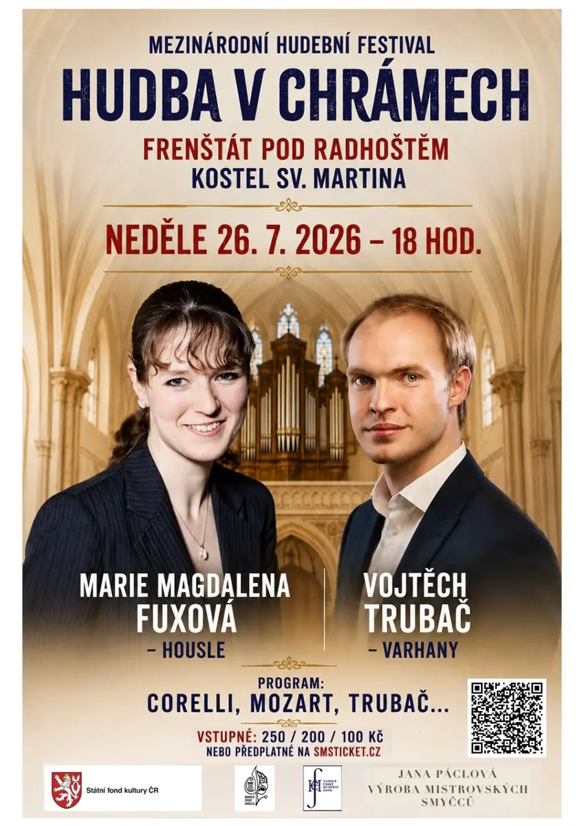 Violine und Orgel — Kirchen des hl. Martin und des hl. Johannes des Täufers, Frenštát pod Radhoštěm