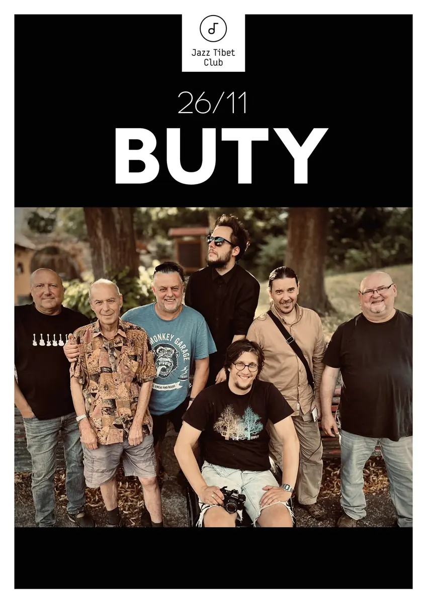 Buty — Jazz Tibet Club, Olomouc