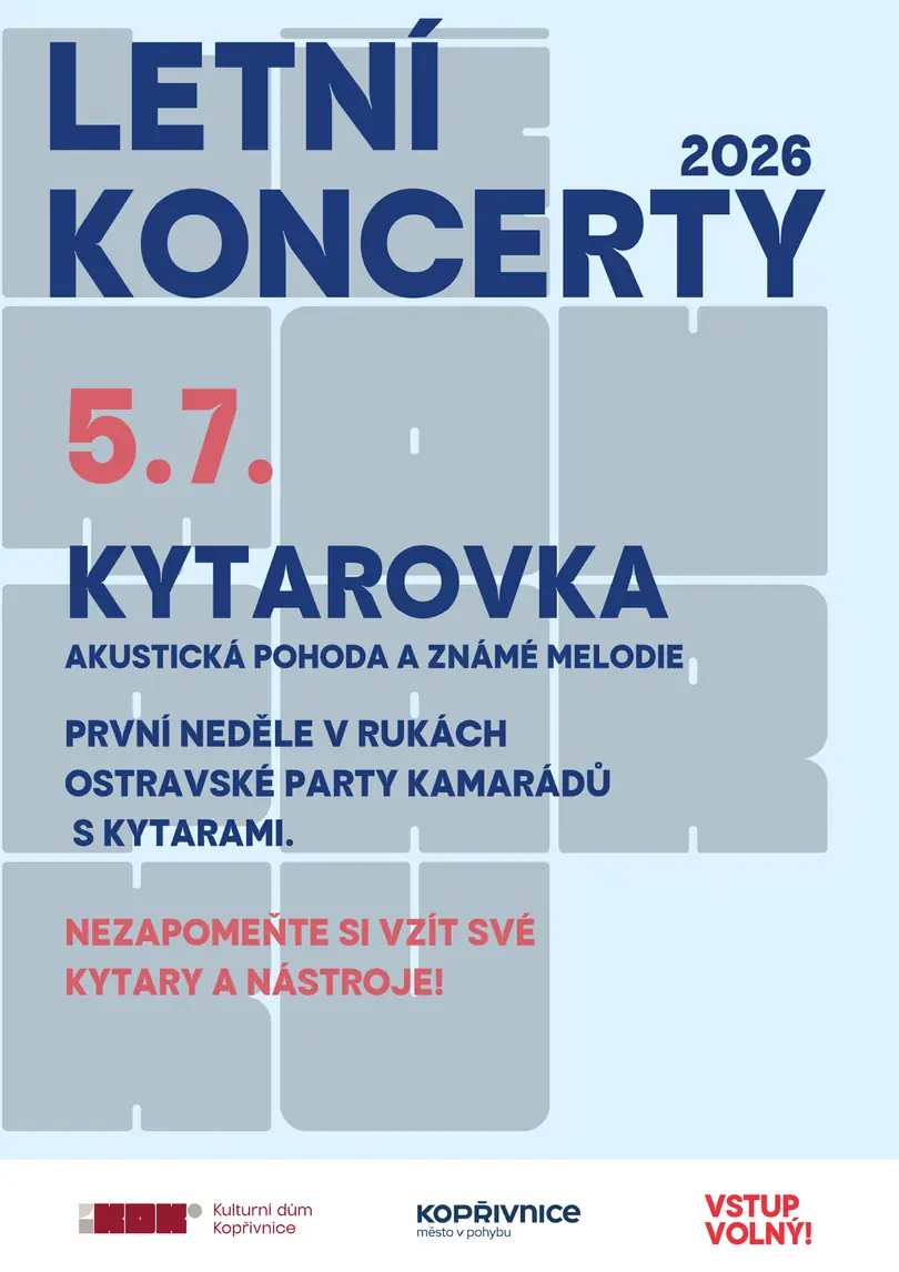 Sommerkonzerte - Gitarrennacht — Kulturní dům, Kopřivnice