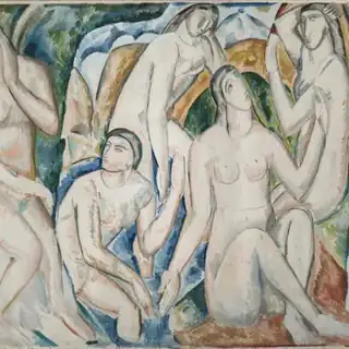 Art Up Close: The Bathing Motif in Visual Art at the Turn of the 20th Century