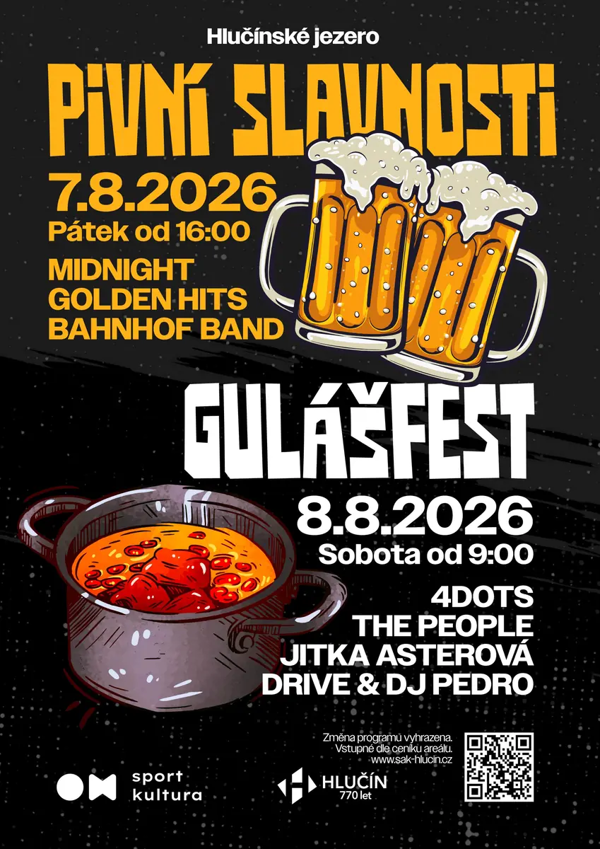 Bierfest & Gulaschfest 2026 — Kulturhaus Hlučín, Hlučín