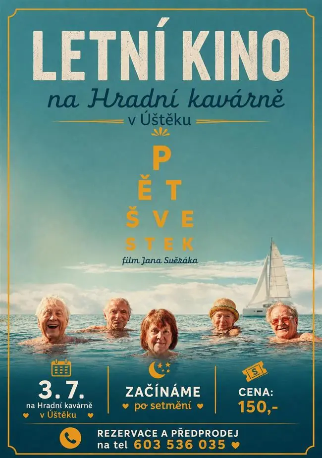 Літнє кіно в Градні Кавярні — Двір Старого деканства, Уштек