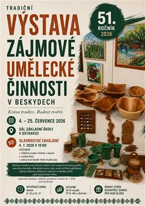 Выставка любительского художественного творчества в Бескидах — Культурный центр Фрідлант-над-Остравицей, Фрыдлант-над-Остравицей
