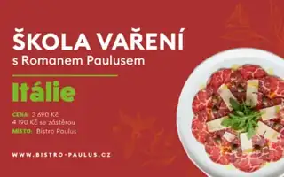 Škola vaření s Romanem Paulusem – Italská kuchyně