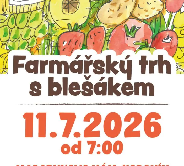 Farmářský trh s Blešákem — Dům kultury, Hodonín
