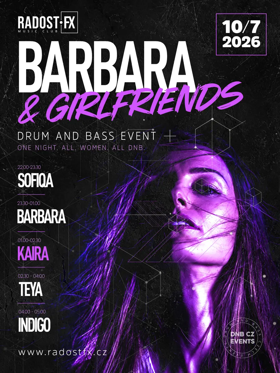 Barbara & Girlfriends — Radost FX, Прага