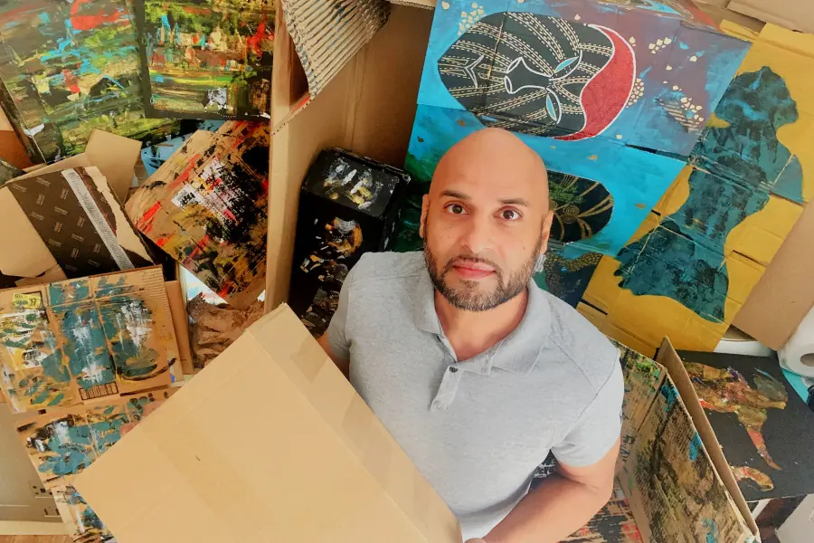 Ausstellung: Hesham Malik - Engel und Dämonen — Westböhmisches Museum in Pilsen, Plzeň