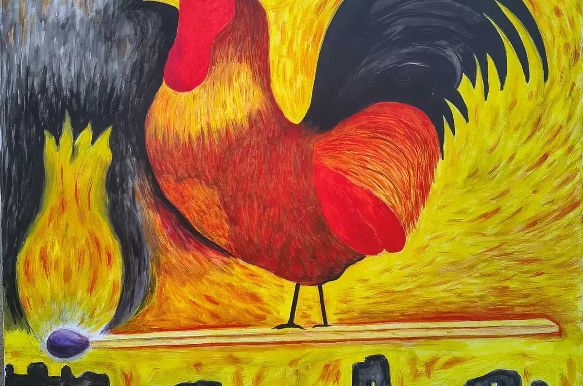 Der feurige Hahn — Vlastivědné muzeum Dobruška, Dobruška