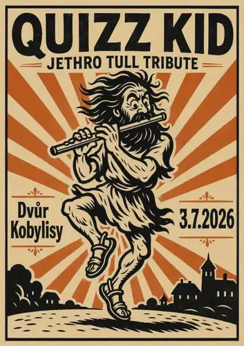 Quizz Kid Jethro Tull im Dvůr Kobylisy