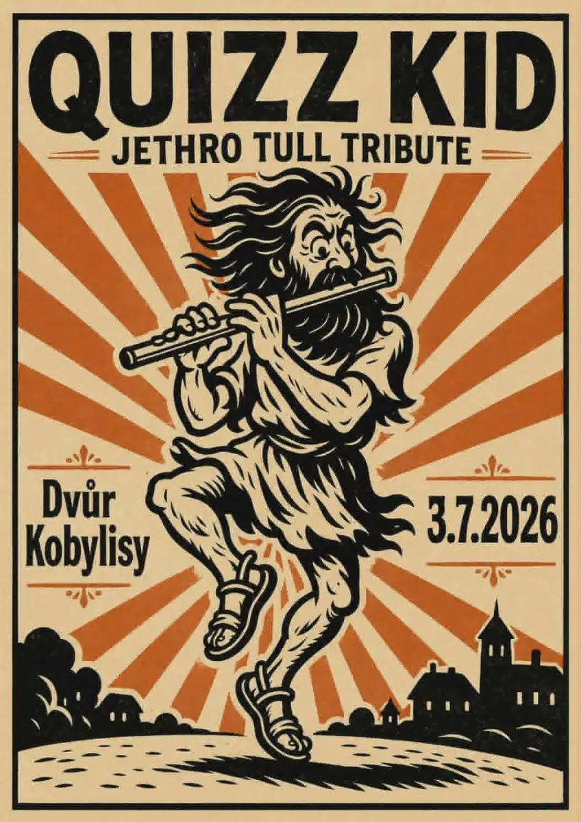 Quizz Kid Jethro Tull ve Dvoře Kobylisy — Dvůr Kobylisy, Praha
