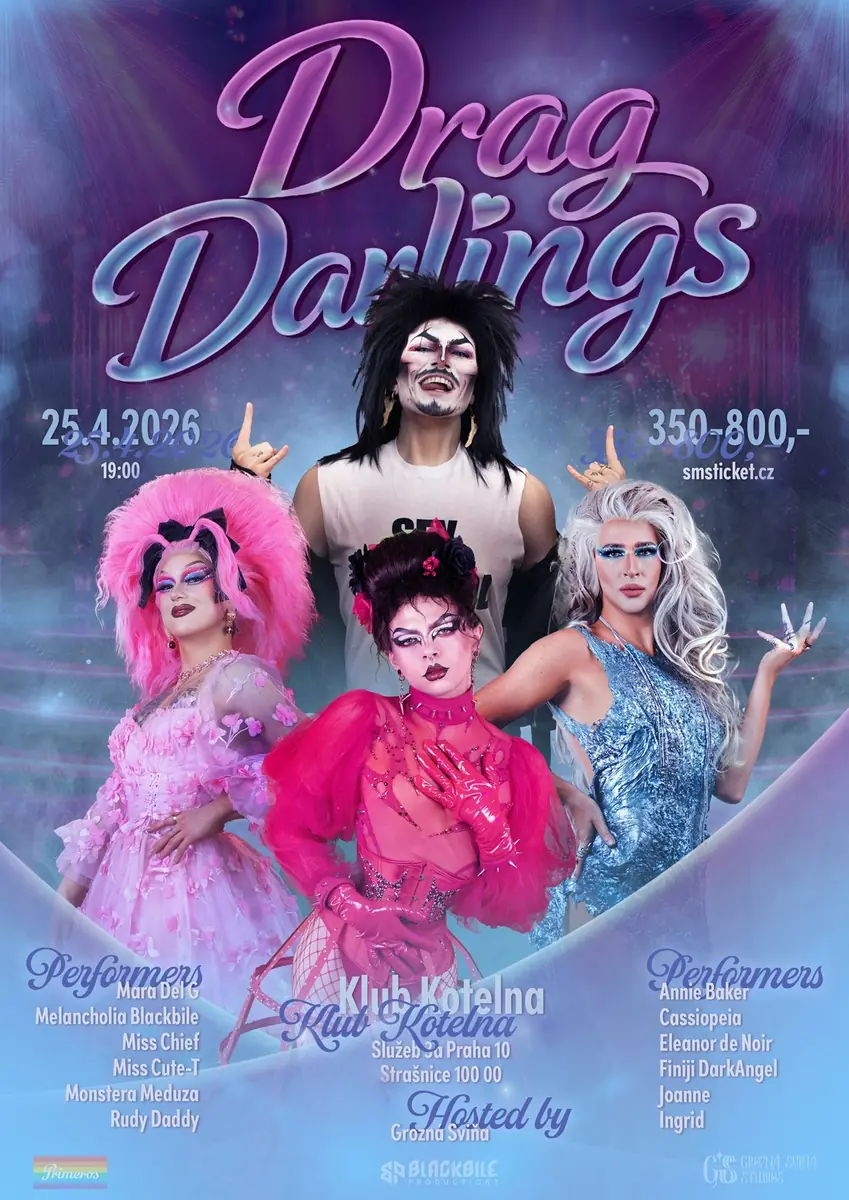 Drag Darlings II — Klub Kotelna, Prag