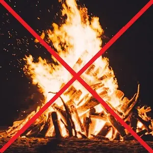 Ban on Open Fires in High-Risk Areas in Prague — Praha 8, Prague