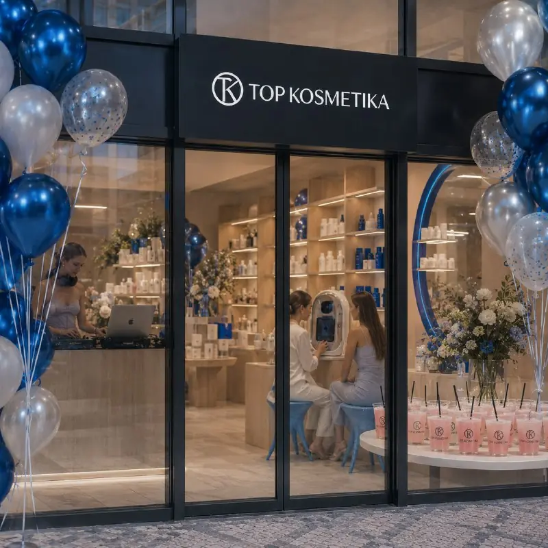 TopKosmetika - slavnostní otevření — Křižíkova 2136/2a, Praha, Praha
