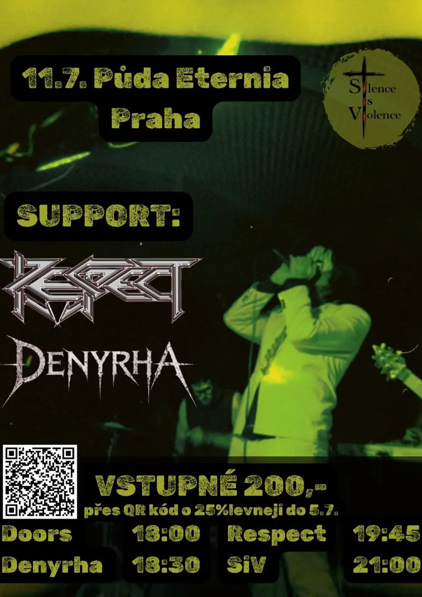 Lights in your prayers TOUR - Silence is Violence — Eaternia, Prag