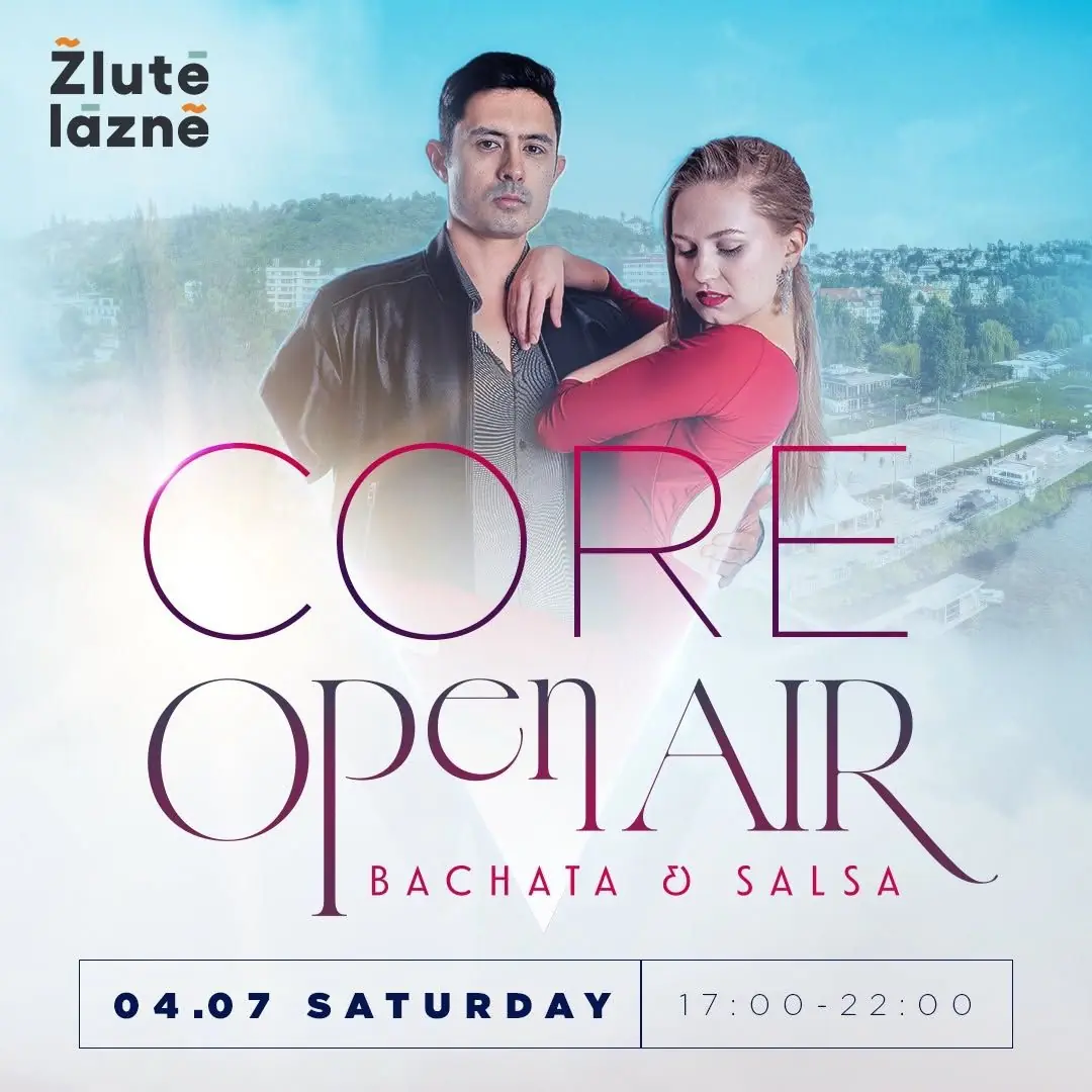 CORE OPEN-AIR: Bachata & Salsa in Žluté Lázně — Жёлтые бани, Прага